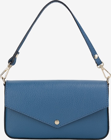 faina Shoulder Bag in Blue: front