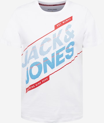JACK & JONES T-Shirt 'FORMATION' in Weiß: predná strana
