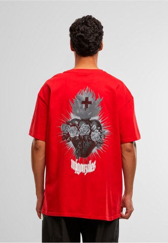 Maglietta 'Pray for you' di MJ Gonzales in rosso