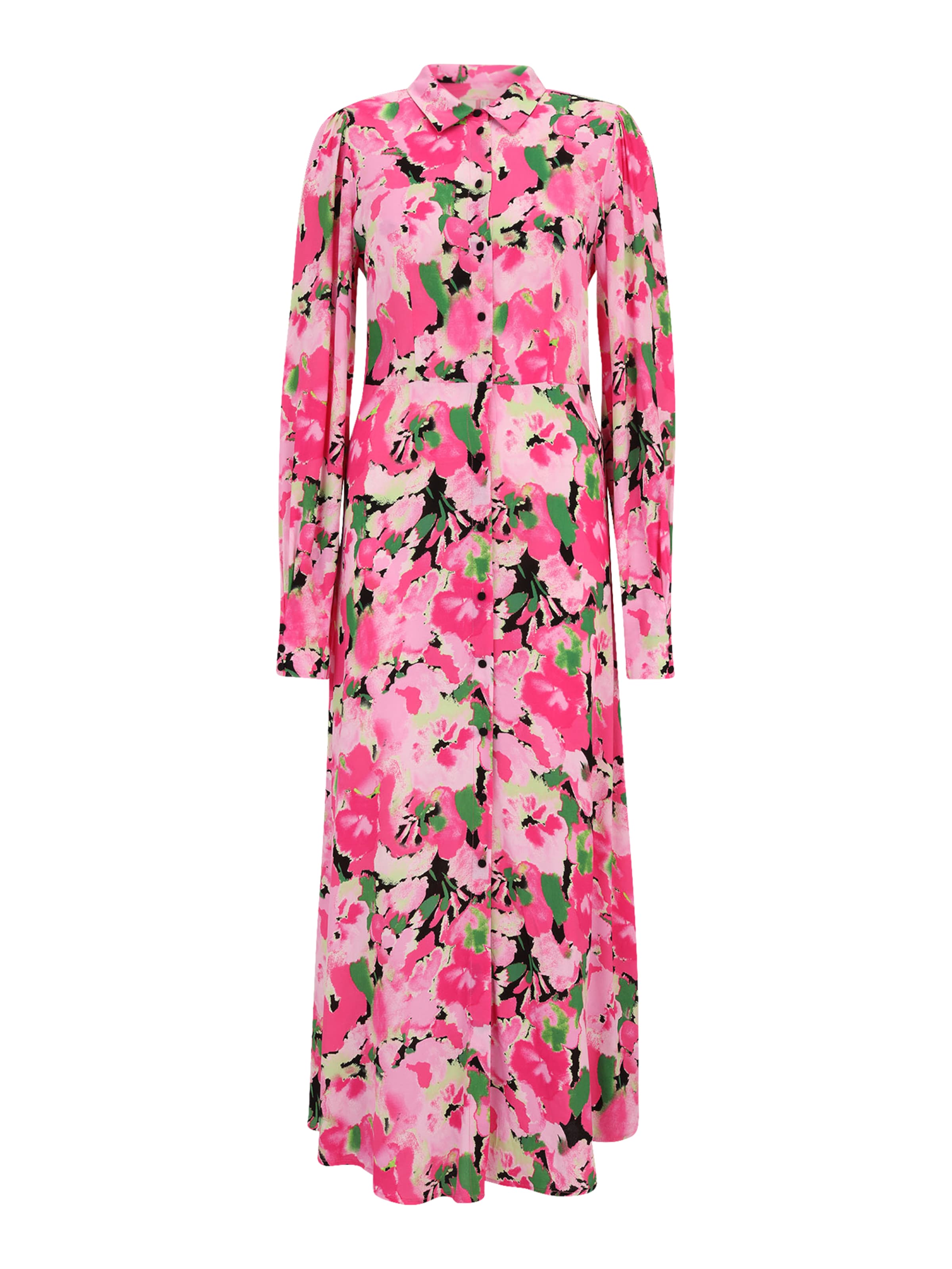 YAS Tall Košeľové šaty 'VIOLO' - Ružová: predná strana