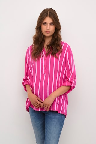 CULTURE Blouse 'Ditta' in Roze: voorkant