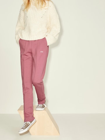 JJXX Regular Pleated Pants 'Camilla' in Pink