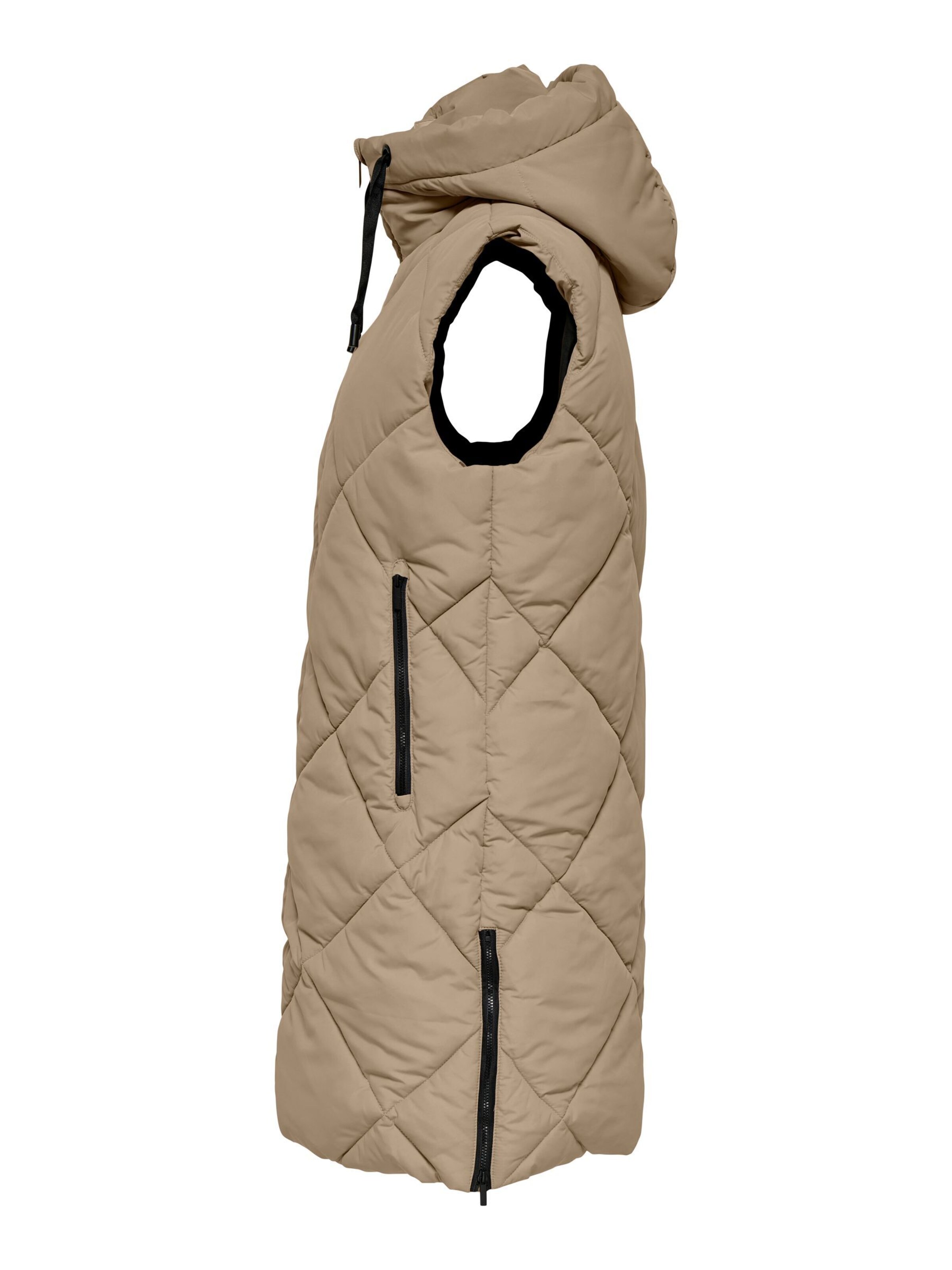 ONLY Weste 'ONLMaggi' in Beige