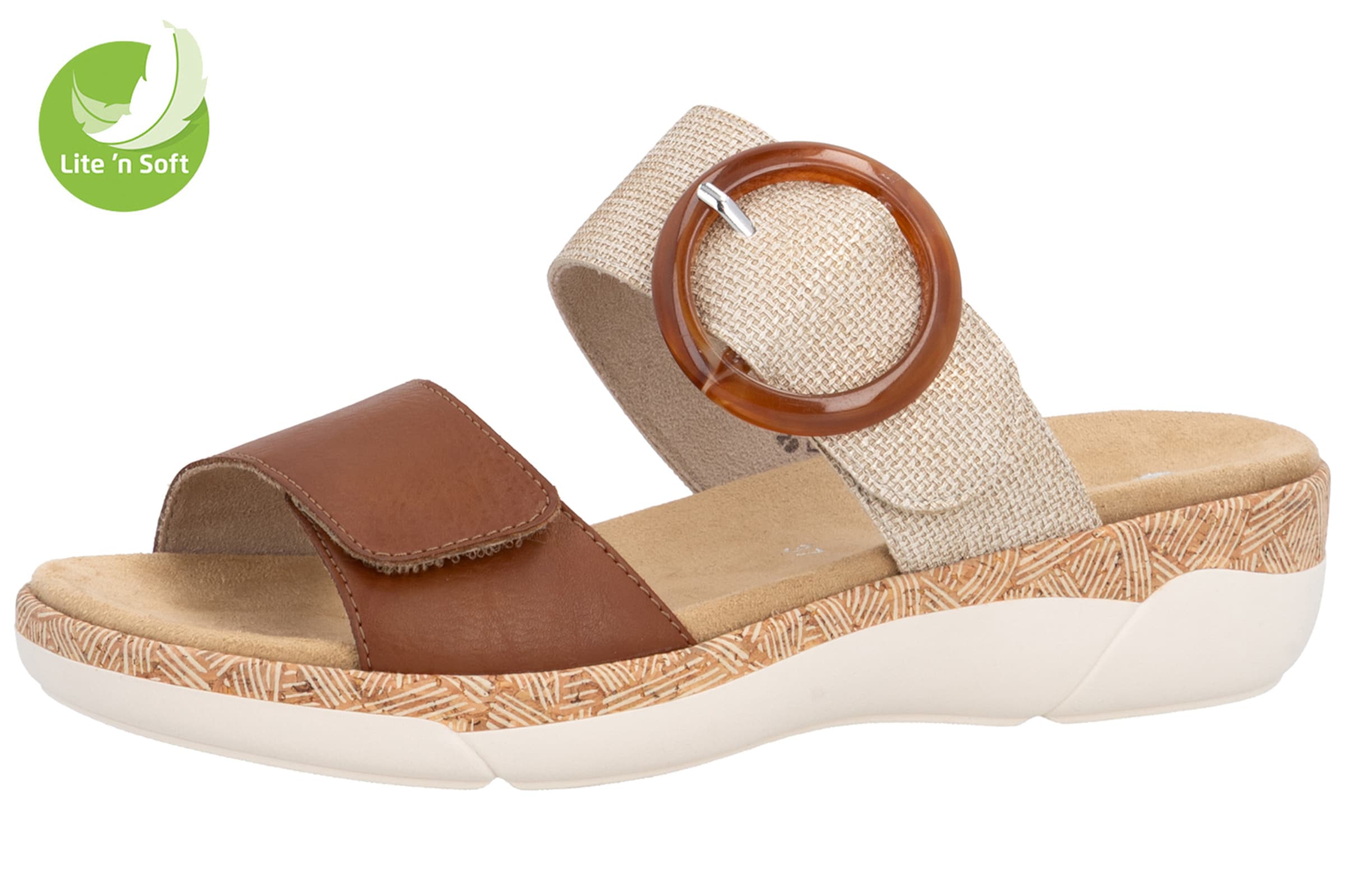 REMONTE Mules in Brown: front