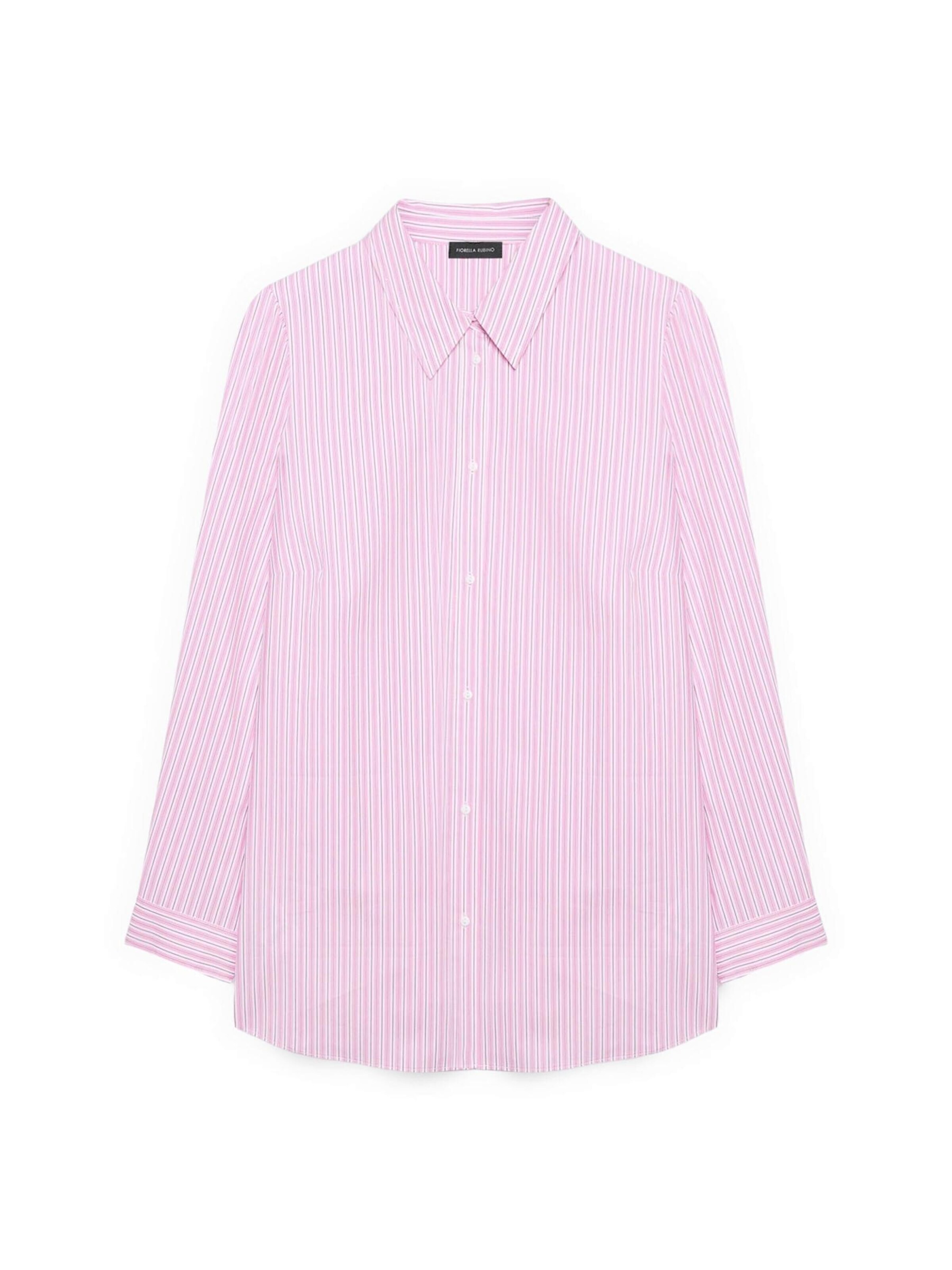Camicia da donna di Fiorella Rubino in rosa: frontale
