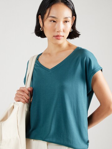 QS T-Shirt in Blau