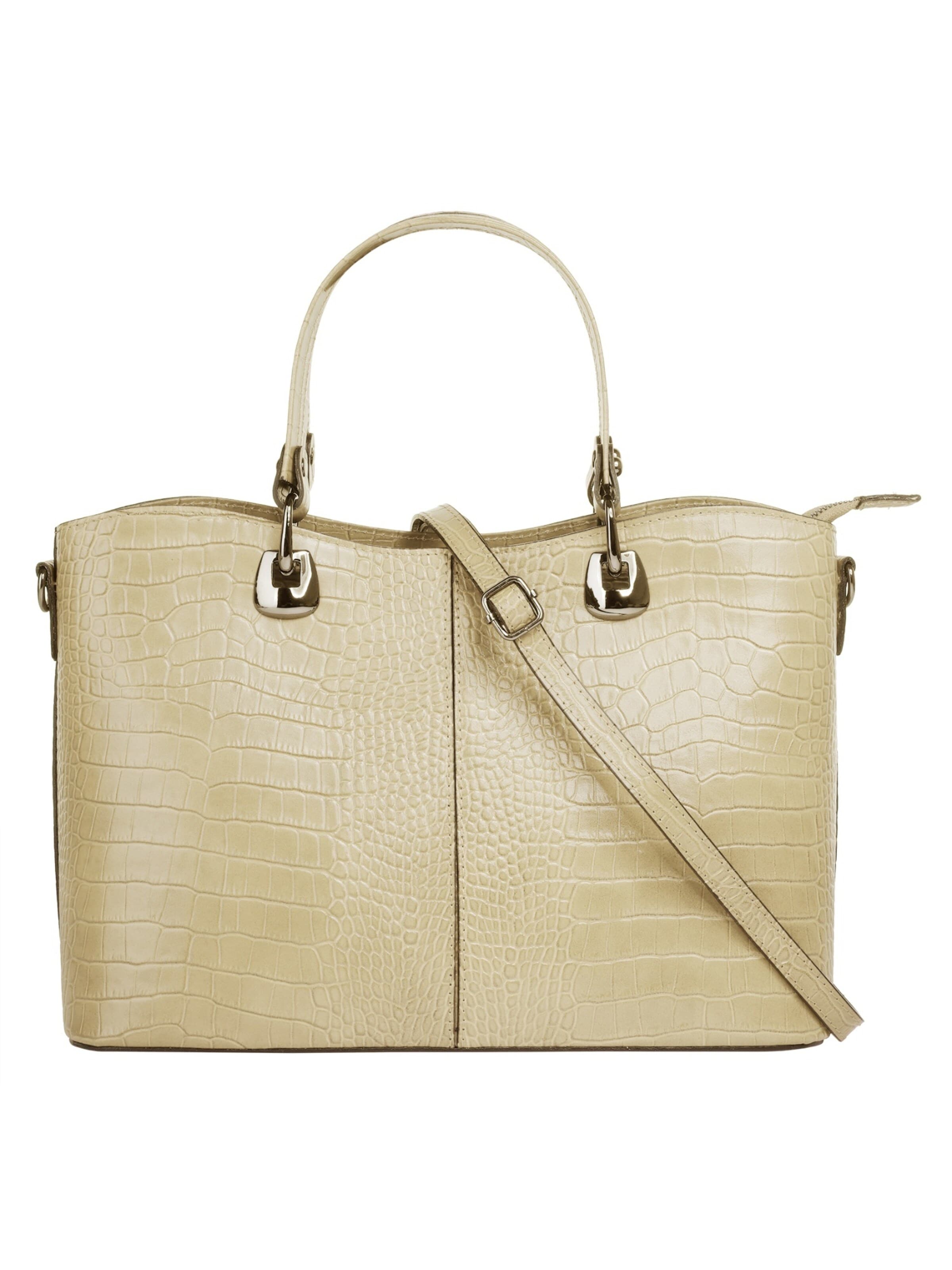 Cluty Handbag in Beige: front