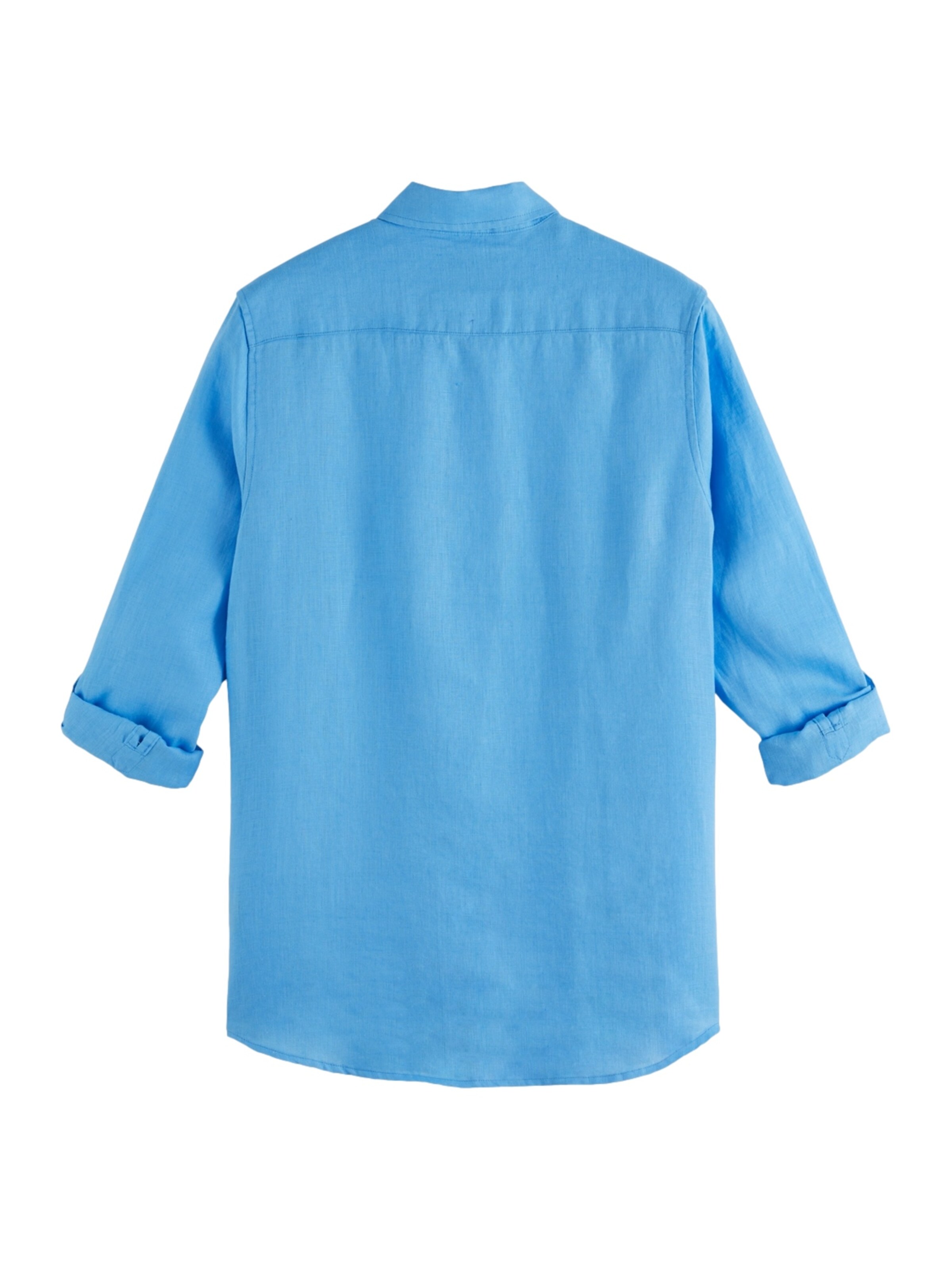 SCOTCH & SODA Regular fit Button Up Shirt in Blue