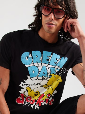 AMPLIFIED Paita 'GREENDAY DOOKIE LONGVIEW' värissä musta