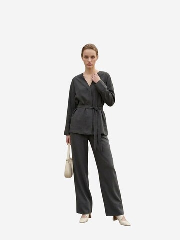My fashion - Calças de fato em cinzento: frente