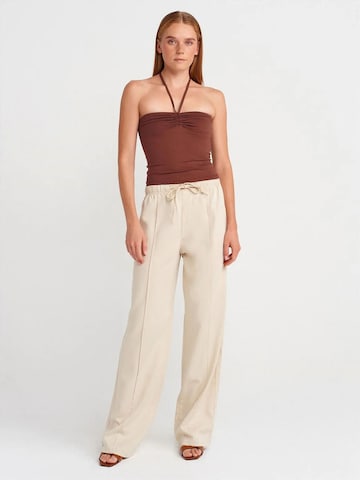 Dilvin Blouse in Brown
