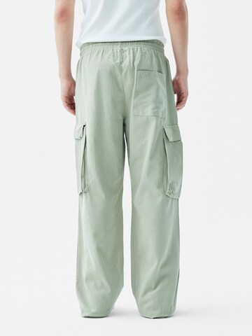 Loosefit Pantaloni cargo 'Chrysanthemum' di VAMOS CLO in verde