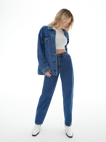 LENI KLUM x ABOUT YOU Jeansjacke 'Gianna' in Blau