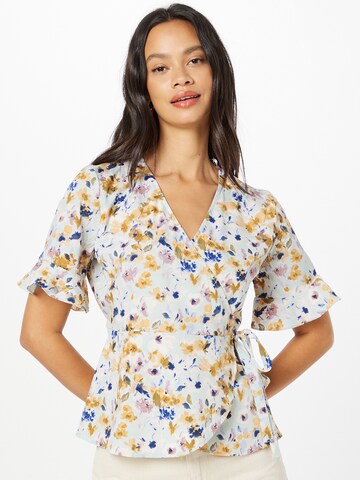 VERO MODA Blus 'HENNA' i grön: framsida