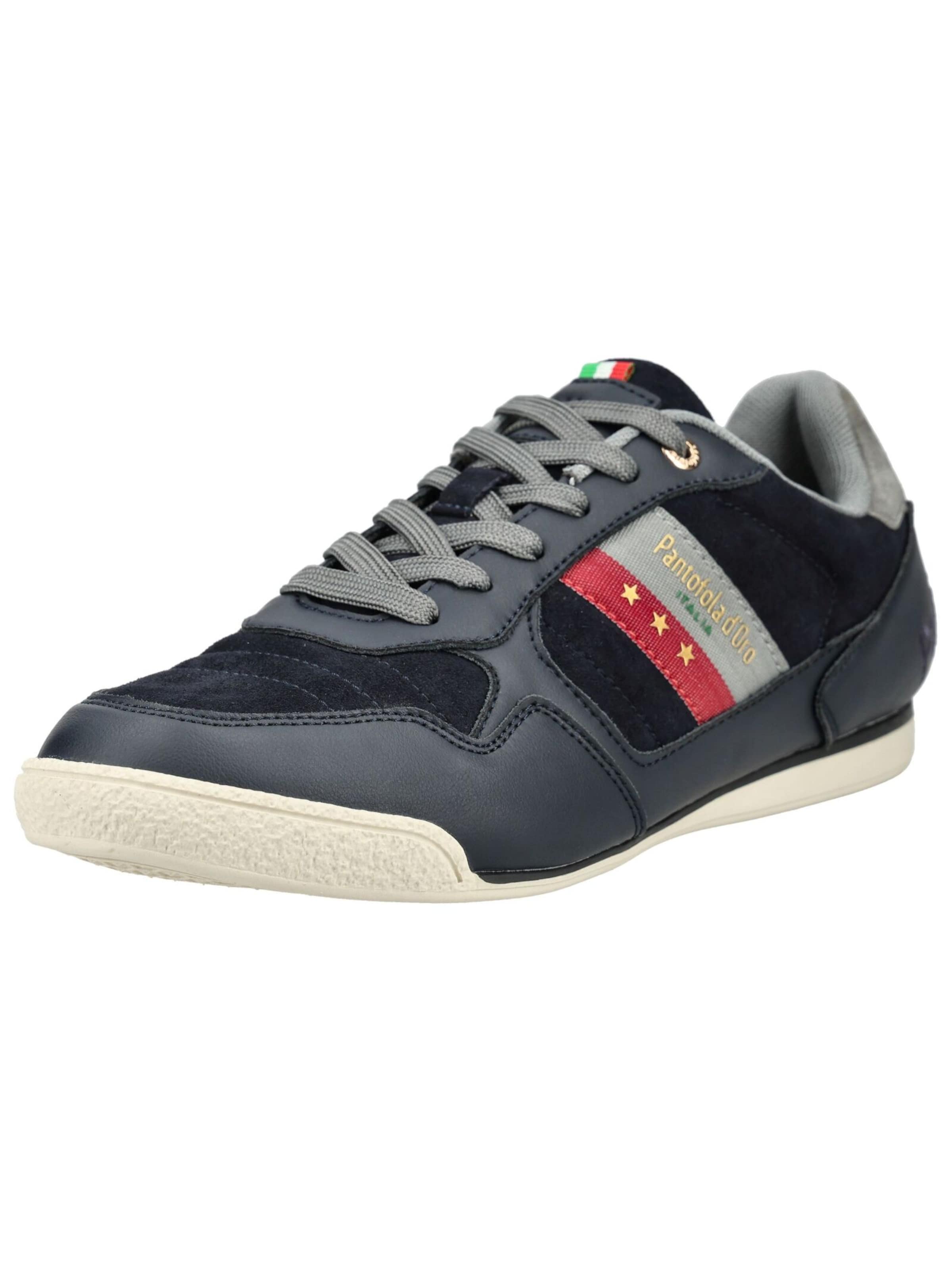 PANTOFOLA D'ORO Sportlicher Schnürschuh in Blau: Vorderseite
