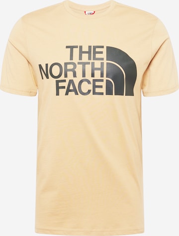 Tricou de la THE NORTH FACE pe galben: față