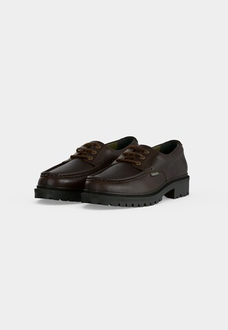 Barbour - Sapato com atacadores 'Paxton' em castanho