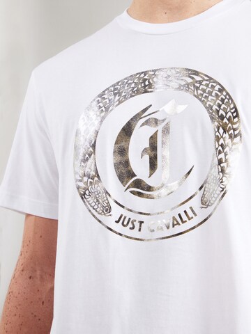 Just Cavalli T-Shirt in Weiß