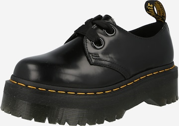 Dr. Martens - Zapatos con cordón 'Holly' en negro: frente
