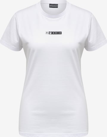 T-shirt fonctionnel 'Offgrid' Hummel en blanc : devant