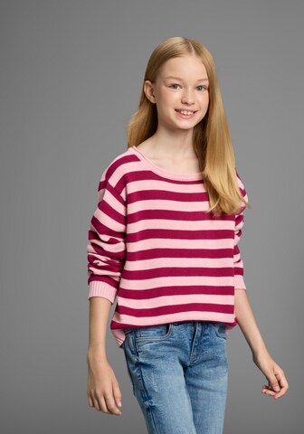 Kidsworld Sweater in Red: front