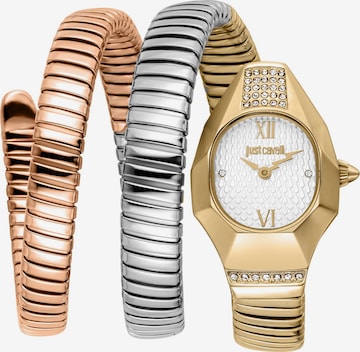 Just Cavalli Time Uhr in Braun: Vorderseite