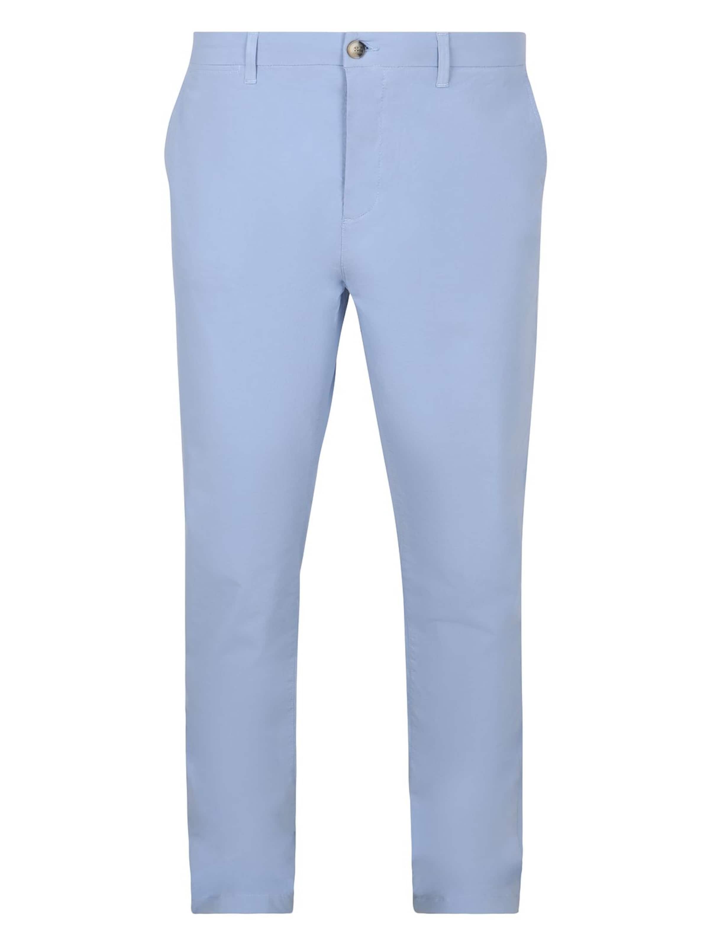 Steppin' out Chino 'Portsmouth' in Blauw: voorkant