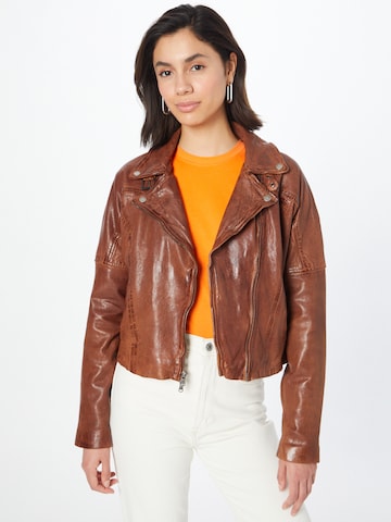 FREAKY NATION Between-season jacket 'Lieke' in Brown: front