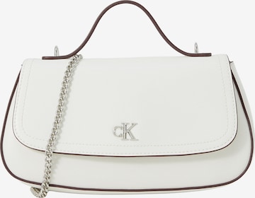 Calvin KleinRučna torbica - bijela boja: prednji dio