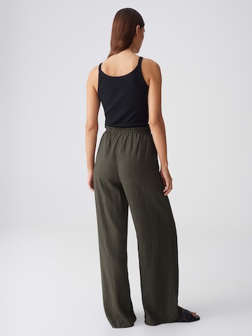 OPUS - Pierna ancha Pantalón 'Marou Sunset' en verde