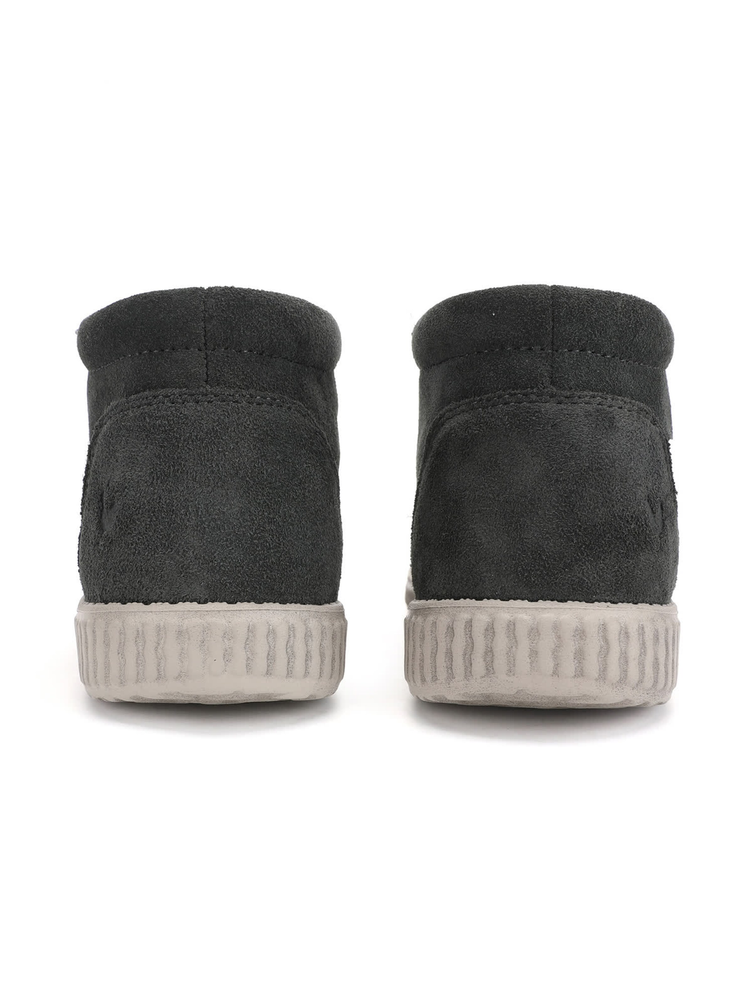 Walk In Pitas Lace-up boots 'Wallabee' in Grey: back