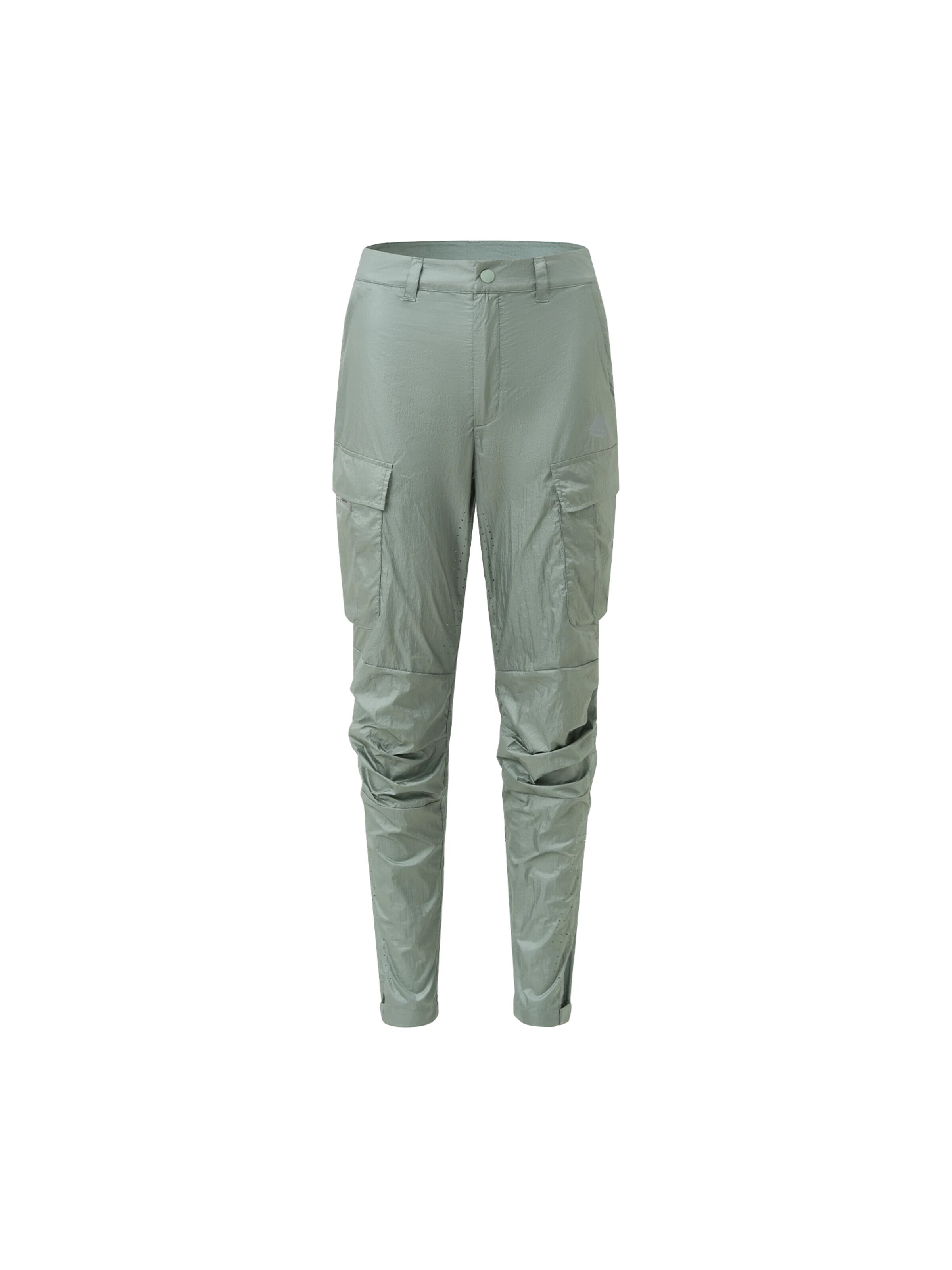 Slimfit Pantaloni cargo 'Mont Blanc Cargo Pants' di Jelenew in verde: frontale