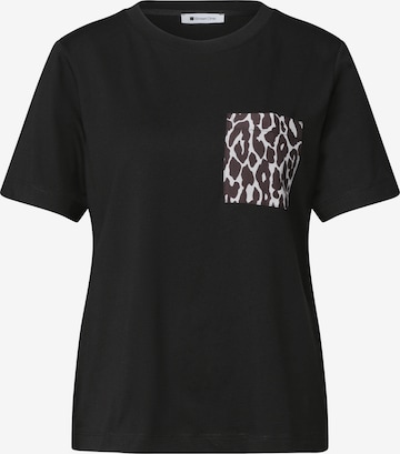 STREET ONE Shirt in Schwarz: Vorderseite