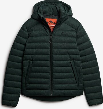 Superdry Übergangsjacke in Grün: predná strana