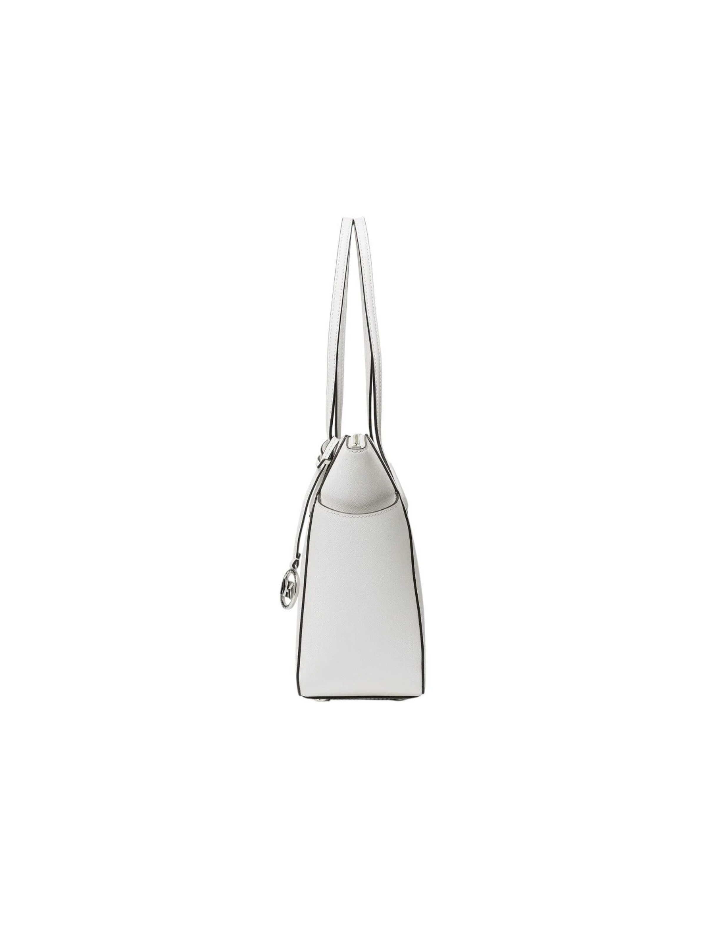 Michael Kors - Shopper 'Marilyn Medium Saffiano Leather Tote Bag' en blanco