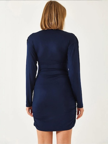 Bianco Lucci Jurk in Blauw