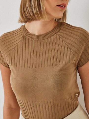 Bianco LucciPulover 'Pullover' - smeđa boja