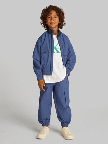 Giacca di mezza stagione di Calvin Klein Jeans in blu: frontale