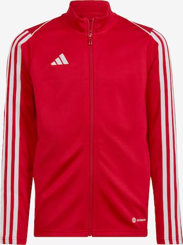 ADIDAS PERFORMANCE Sportjacke 'Tiro 23 League' in Rot: predná strana