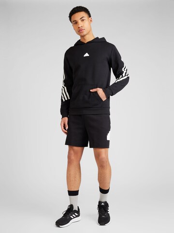 ADIDAS SPORTSWEARregular Sportske hlače 'FI BOS' - crna boja