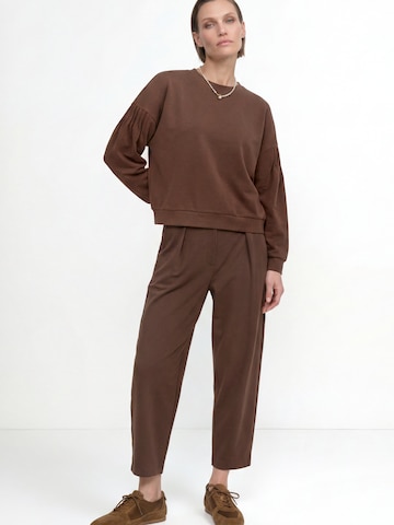 Sweat-shirt Rich & Royal en marron