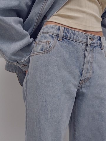 LENI KLUM x ABOUT YOU Wide Leg Jeans 'Florence' i blå