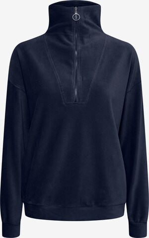 b.young Sweatshirt 'BYPATINA' in Blauw: voorkant