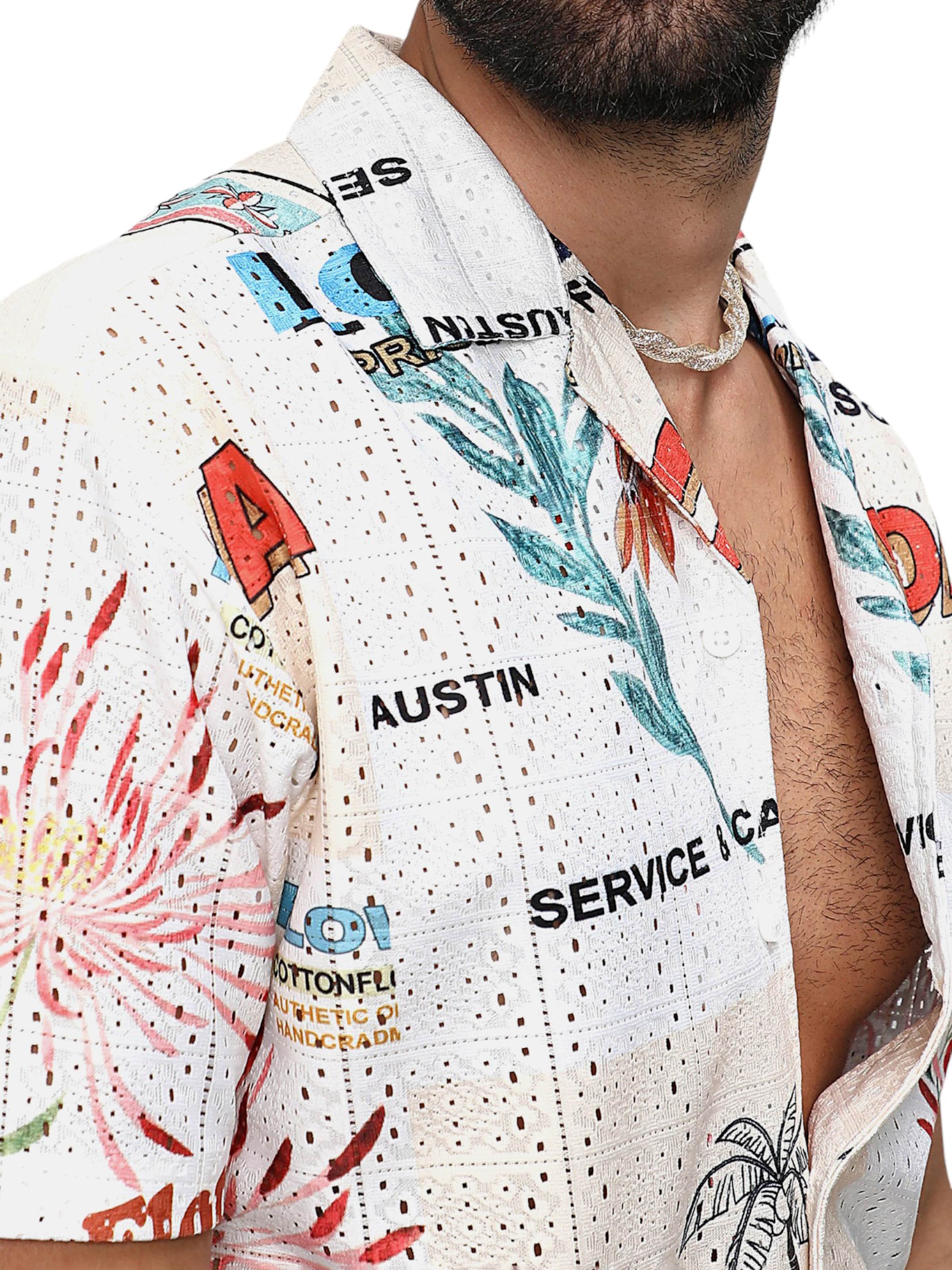 Campus Sutra - Ajuste regular Camisa ' Mario ' en Mezcla de colores