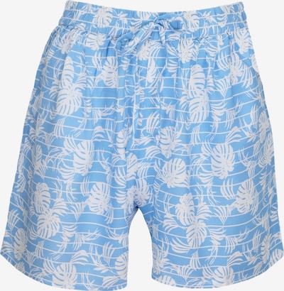 Pantaloni VIVID pe albastru deschis / alb, Vizualizare produs