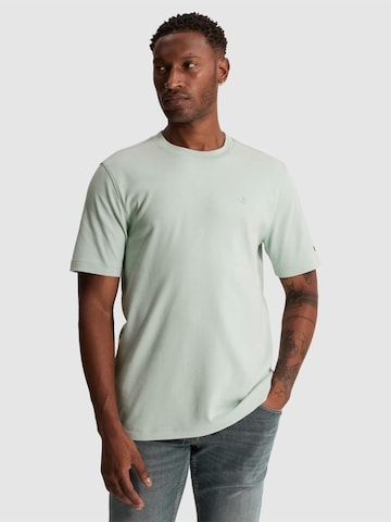 CAST IRON - Camiseta 'Regular fit T-shirt in interlock' en azul: frente