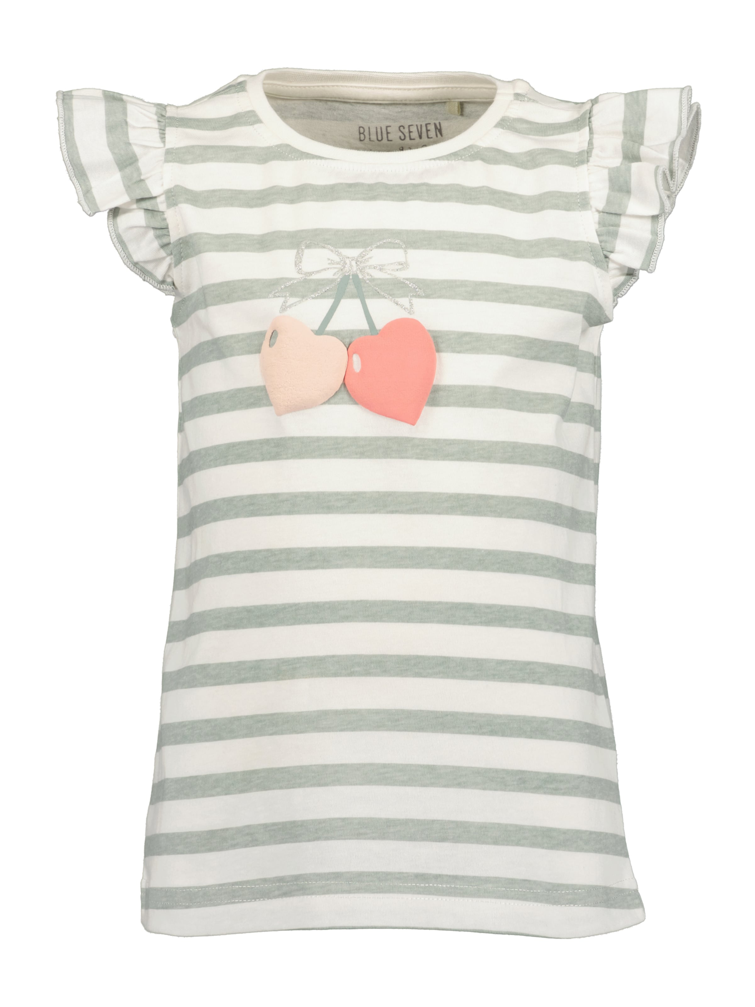 T-Shirt BLUE SEVEN en blanc : devant