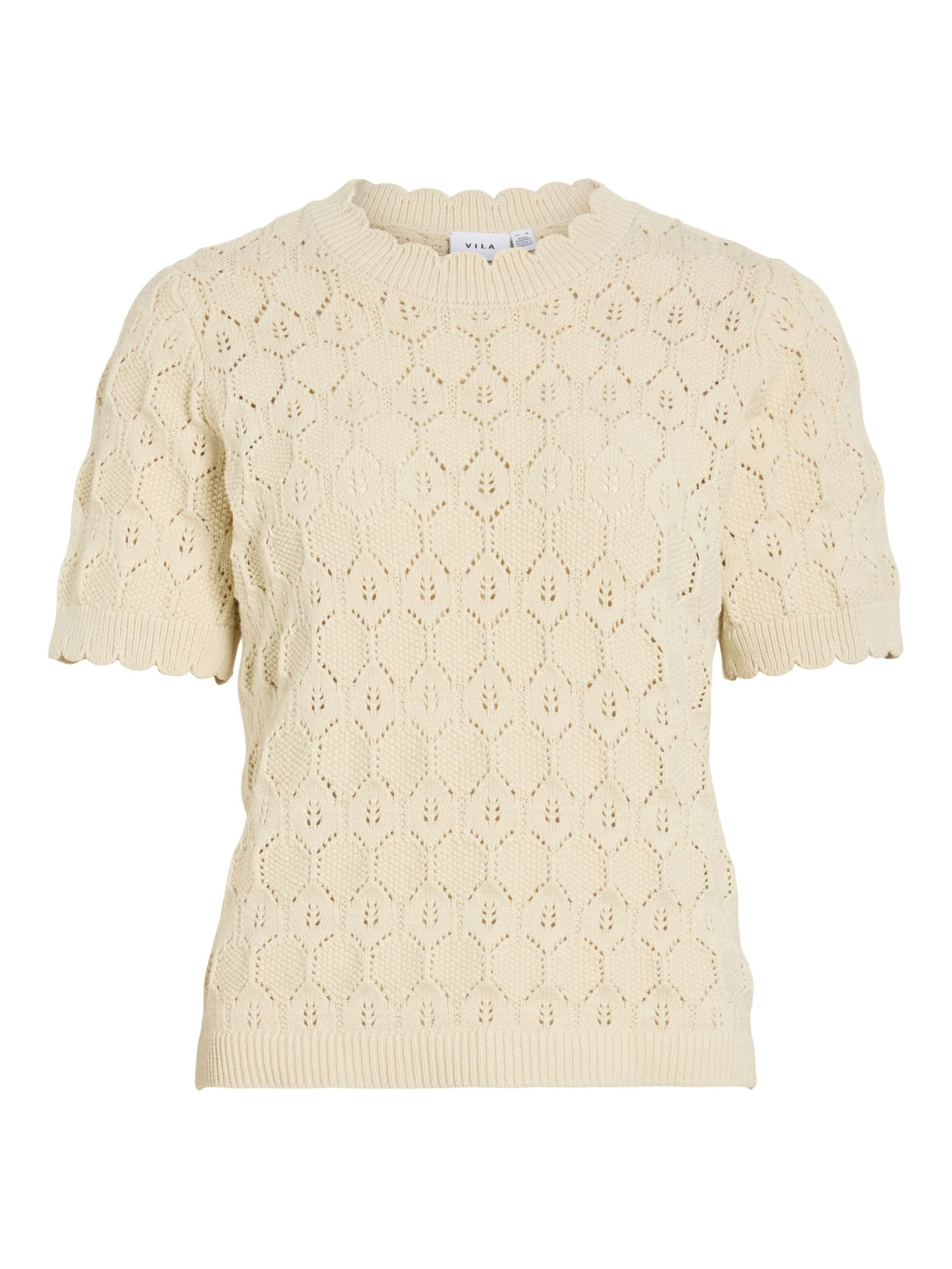 VILA Pullover 'VILowen' i gul, Produktvisning