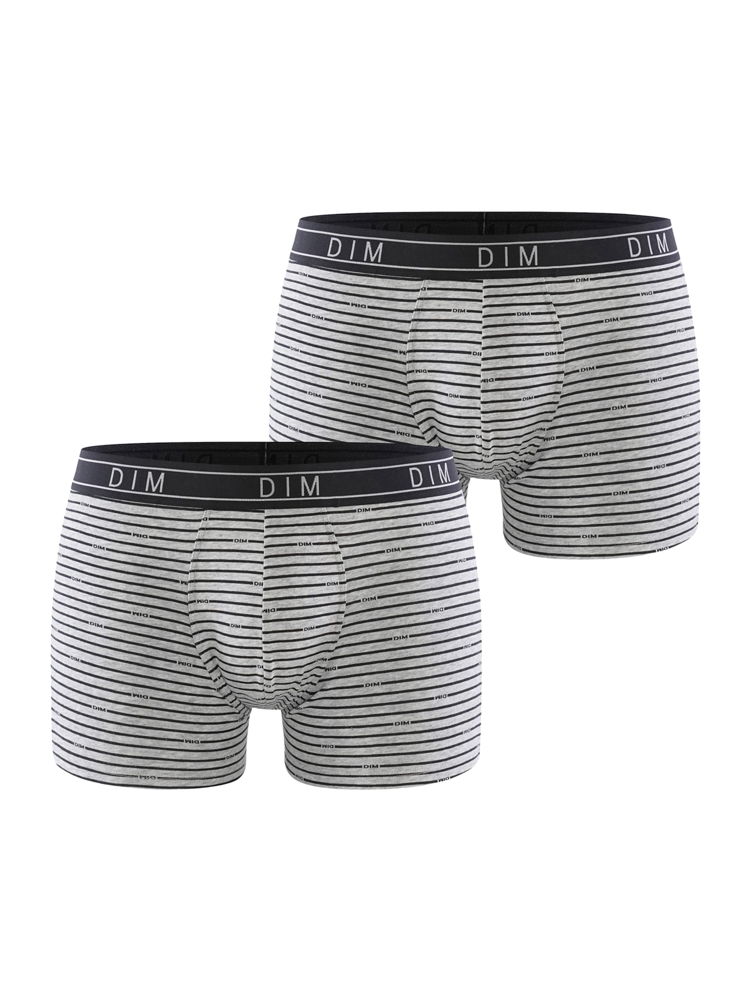 DIM Boxershorts 'Fancy' in Grijs: voorkant