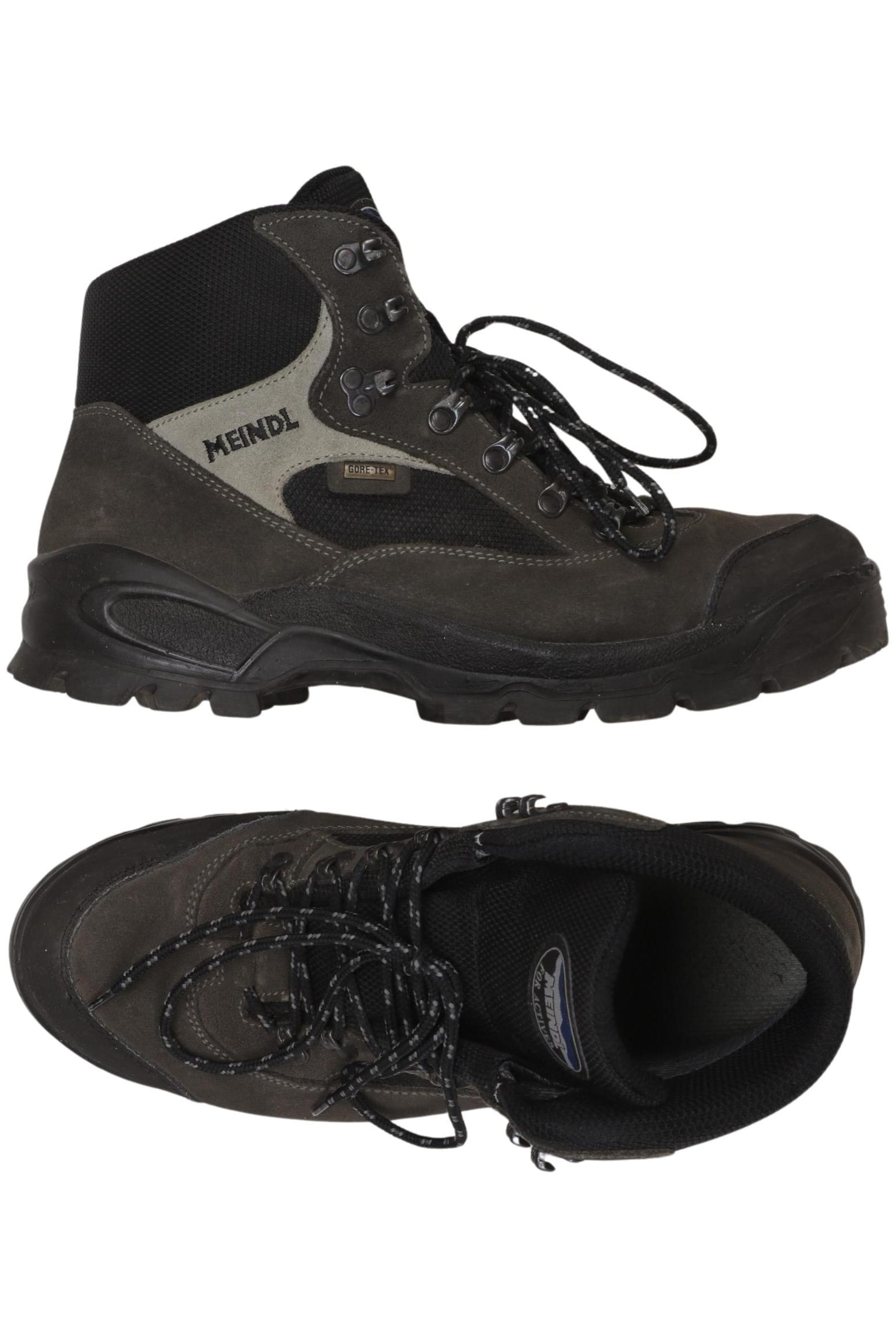 MEINDL Anke & Mid-Calf Boots in 45 in Grey: front